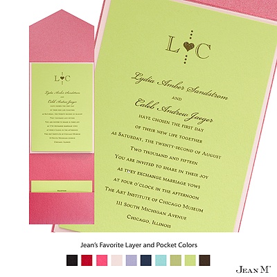 Margarita Layered Invitation with Pocket