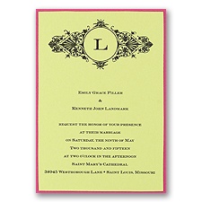 Margarita Layered Wedding Invitation