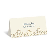 Ornate Vintage Place Card