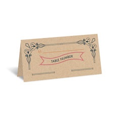 Classic Type Place Card