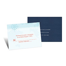 Love Map Response Card and Envelope