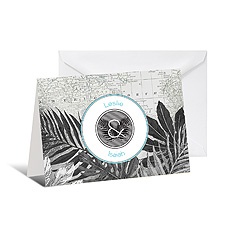 Tropical Destination Note Card and Envelope