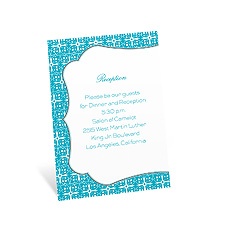 Tropical Destination Reception Card