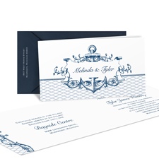 Love Sets Sail Wedding Invitation