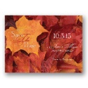 Autumn Leaves Save the Date