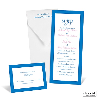 Bold Border Invitation