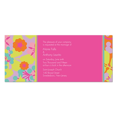 Tropical Floral Invitation