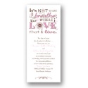 Artistic Poetry Invitation - Bubble Gum