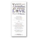 Artistic Poetry Invitation - Orchid