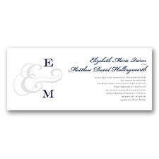 Beautiful Union Wedding Invitation