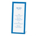 Bold Border Menu Card