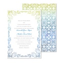 Ombre Filigree Invitation