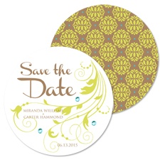 Natural Bloom Save the Date