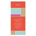 Color Blocks Invitation