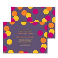 Daring Dots Wedding Invitation