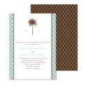 Palm Tree Wedding Invitation