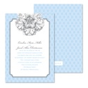 Floral Impression Wedding Invitation
