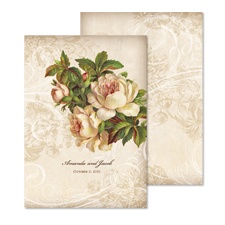 Vintage Roses Wedding Invitation