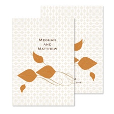 Leafy Style Wedding Invitation
