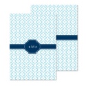 Mosaic Crest Wedding Invitation - Midnight