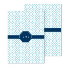 Mosaic Crest Wedding Invitation - Midnight