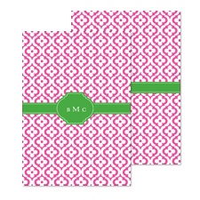 Mosaic Crest Wedding Invitation - Grass