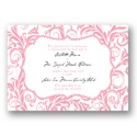 Damask Crest Invitation