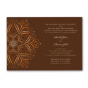 Mod Medallion Invitation - Champagne