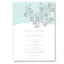Garden Trellis Invitation - Stainless