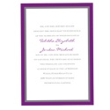 Bold Double Border Invitation - Grapevine