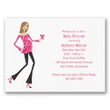 Diva Baby Shower Invitation