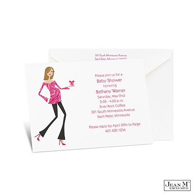 Diva Baby Shower Invitation