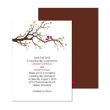 Bright Birds Save the Date