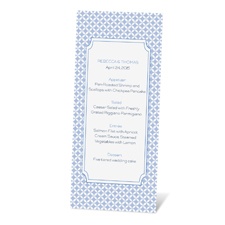 Beautiful Geometry Menu Card