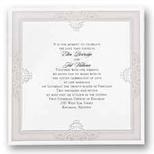 Grand Impression Wedding Invitation