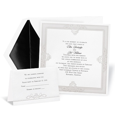 Grand Impression Wedding Invitation