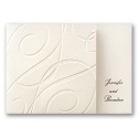 Premier Swirls Wedding Invitation