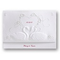 Graceful Swans Wedding Invitation