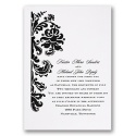 White Invitation Card