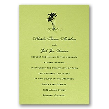 Margarita Wedding Invitation