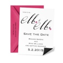 Mr. & Mrs. Save the Date Magnet