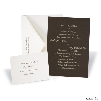 Espresso Invitation Card