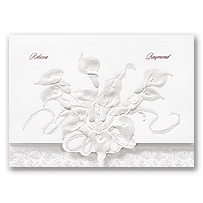 Calla Lily Wedding Invitation