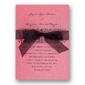 Hot Pink Shimmer Invitation Card