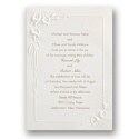 Classic Calla Lilies Wedding Invitation