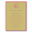 Olive Layered Invitation