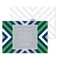 Bold Lines Wedding Invitation