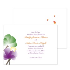 Whimsical Watercolor Save the Date