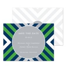 Bold Lines Save the Date