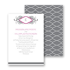 Sweet Style Wedding Invitation
